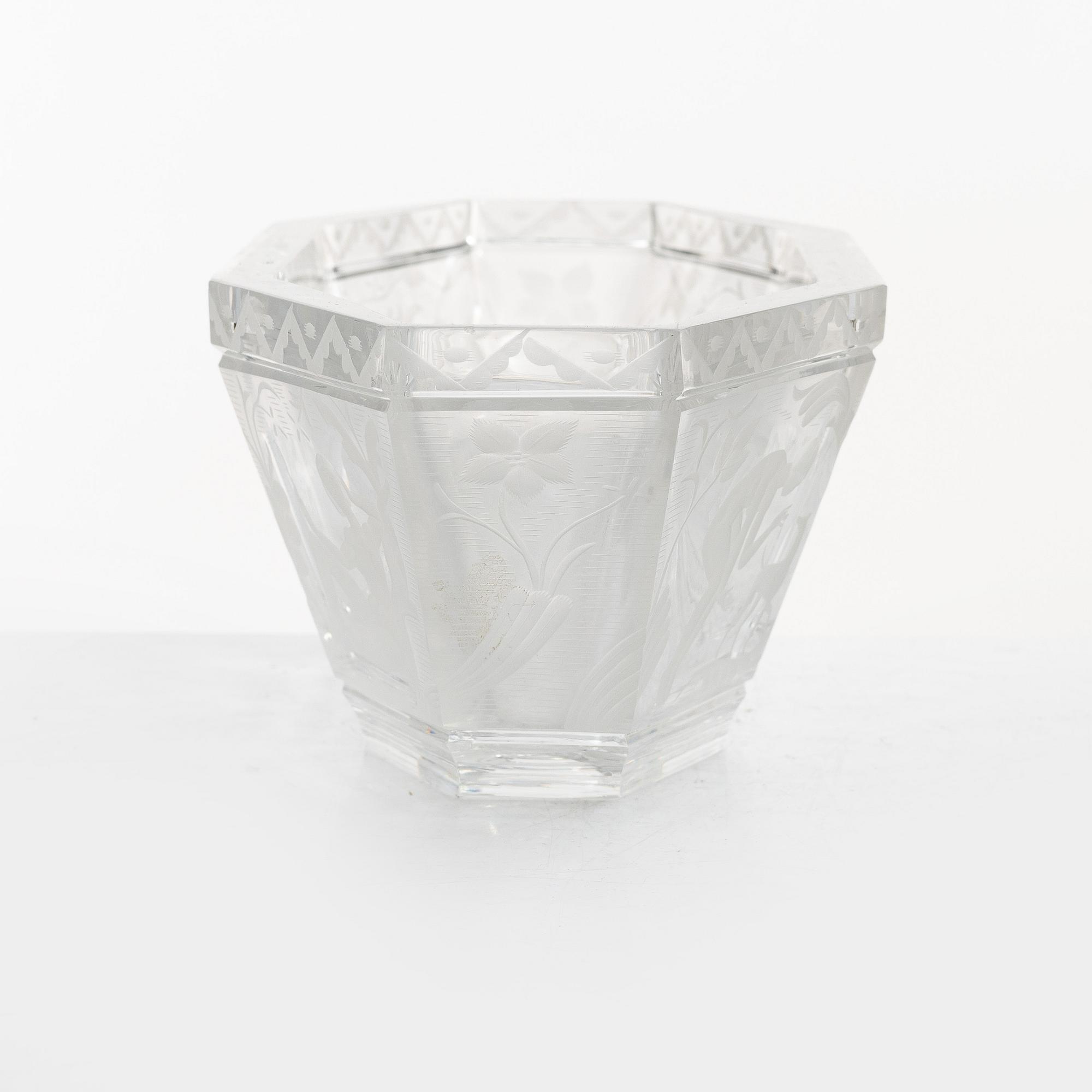 Simon Gate, a 'Paradis' bowl, Orrefors.