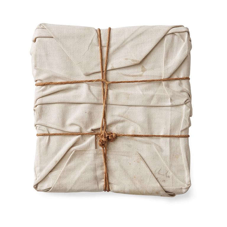 Christo & Jeanne-Claude, "Wrapped book".