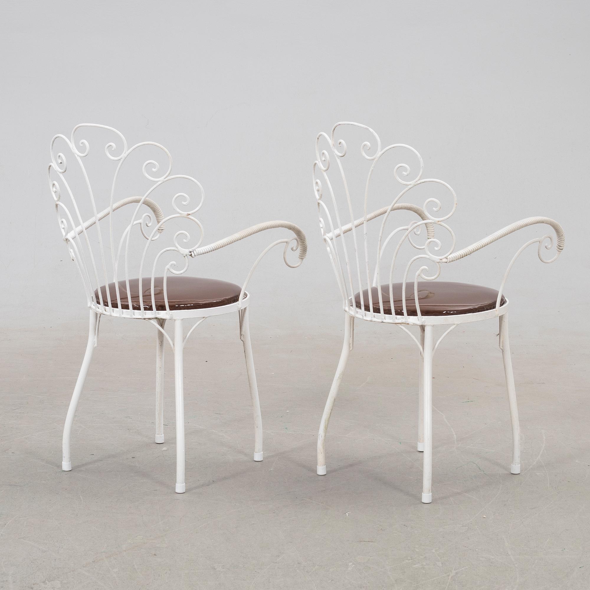 Trädgårdgrupp, 4 delar, 1900-tal.