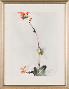 Nandor Mikola, watercolour, signed and dated -93.