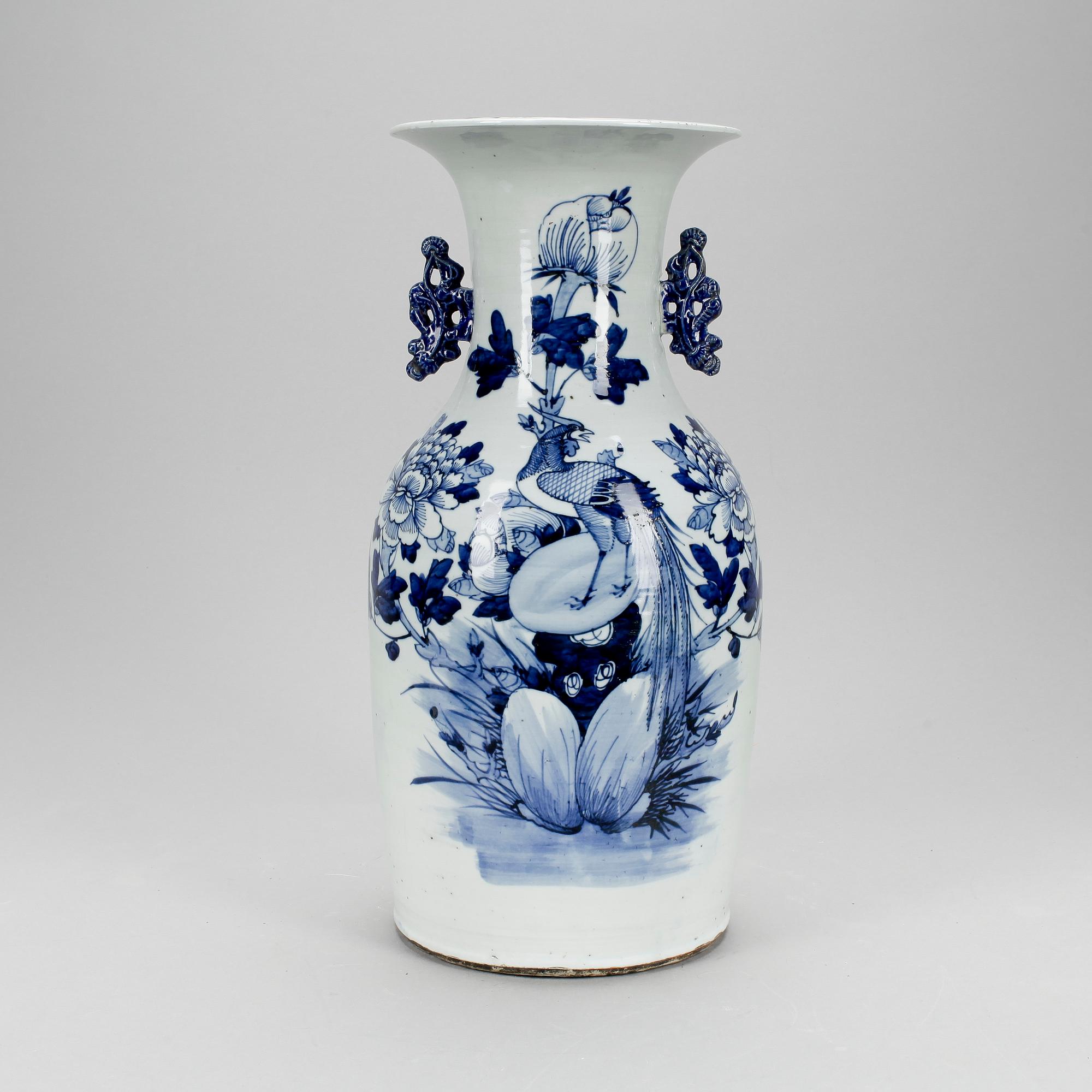 GOLVVAS, porslin, Kina, 1800/1900-tal.