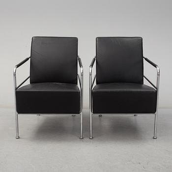 GUNILLA ALLARD, fåtöljer ett par "Cinema" Lammhults, 1990-tal.