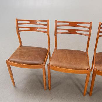 Stolar, 4 st, "Della" Ikea 1960-tal.