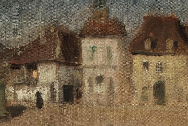 Frits Thaulow, Torget i Bretenoux.