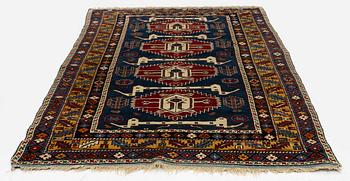 An antique Karagashli rug, northeast Caucasus, c. 165 x 101 cm.