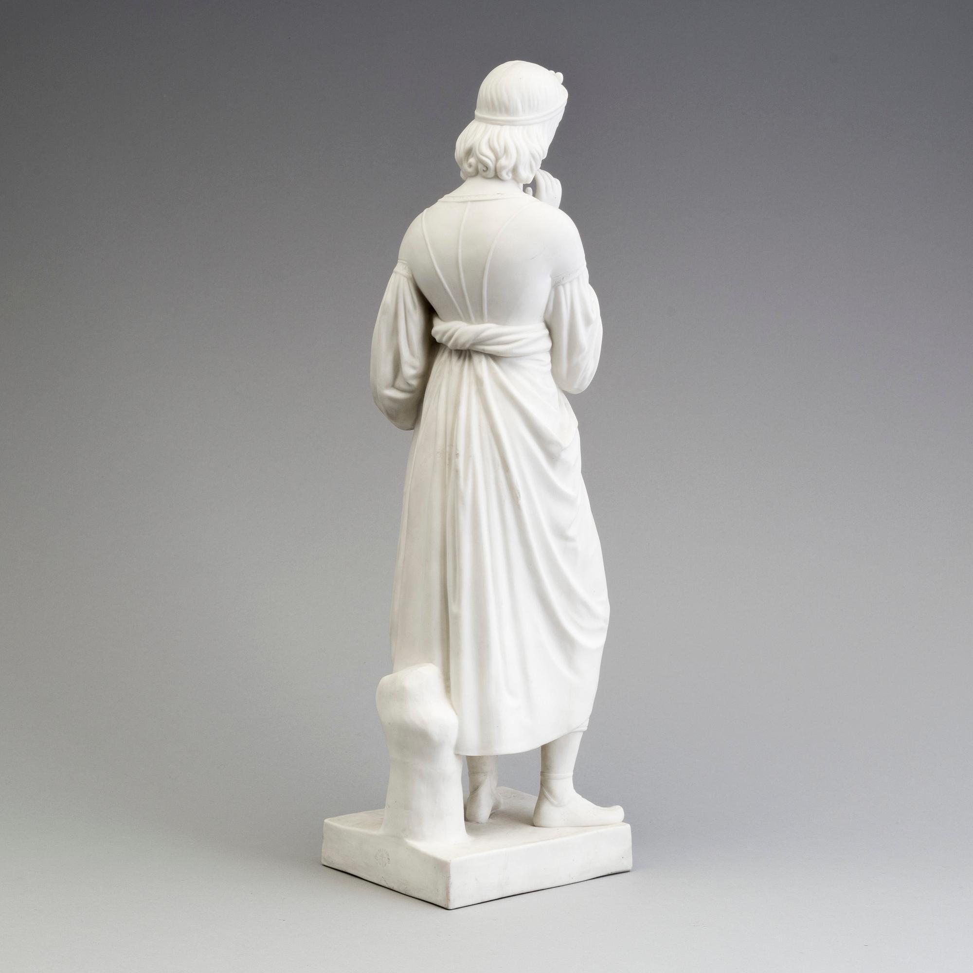 A PARIAN FIGURE, Gustafsberg, ca 1900.