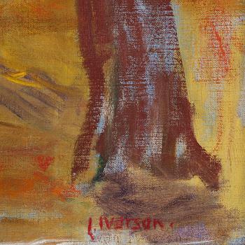 Ivan Ivarson, "Slottsplatsen i Cagnes".