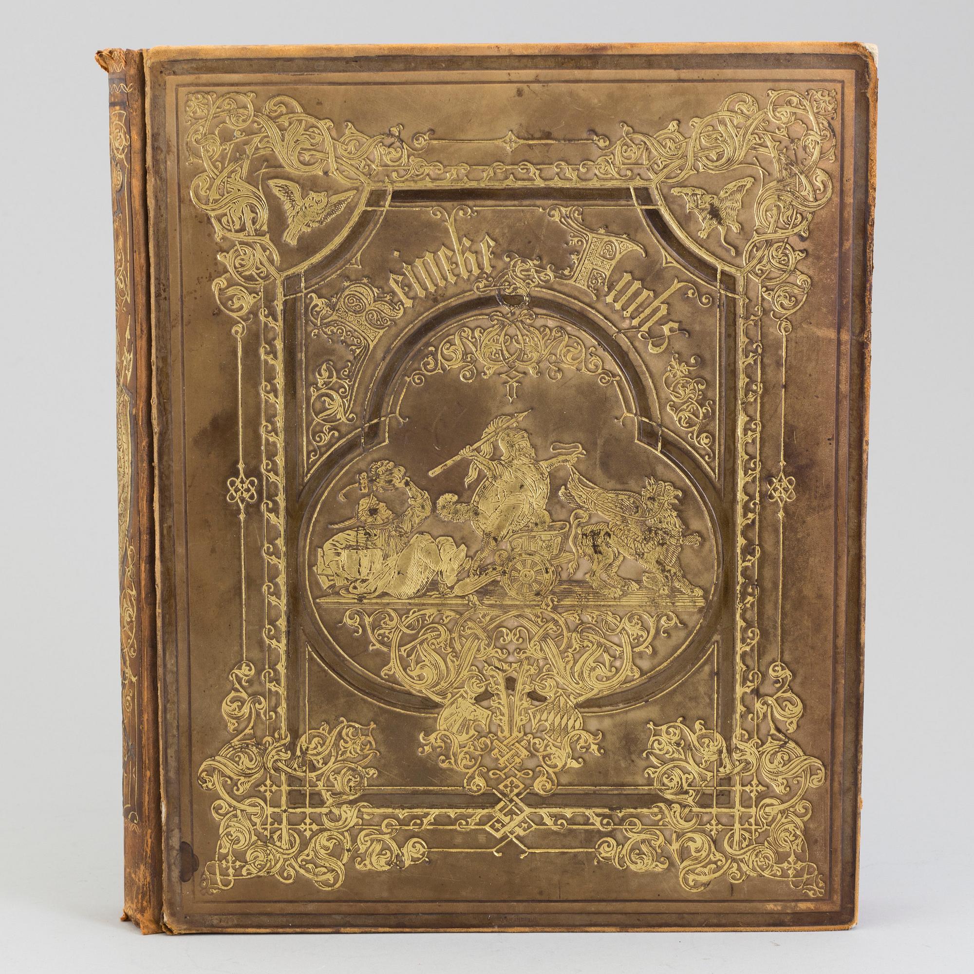 BOOK, "Reineke Fuchs", by Wofgand von Goethe, illustrated by Wilhelm von Kaulbach, Stuttgart 1846.