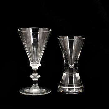 SNAPSGLAS, 20+20 st. 1900-tal.