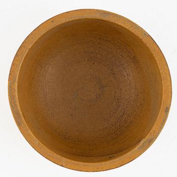 Karin Björquist, a unique stoneware bowl, Gustavsberg, Sweden.