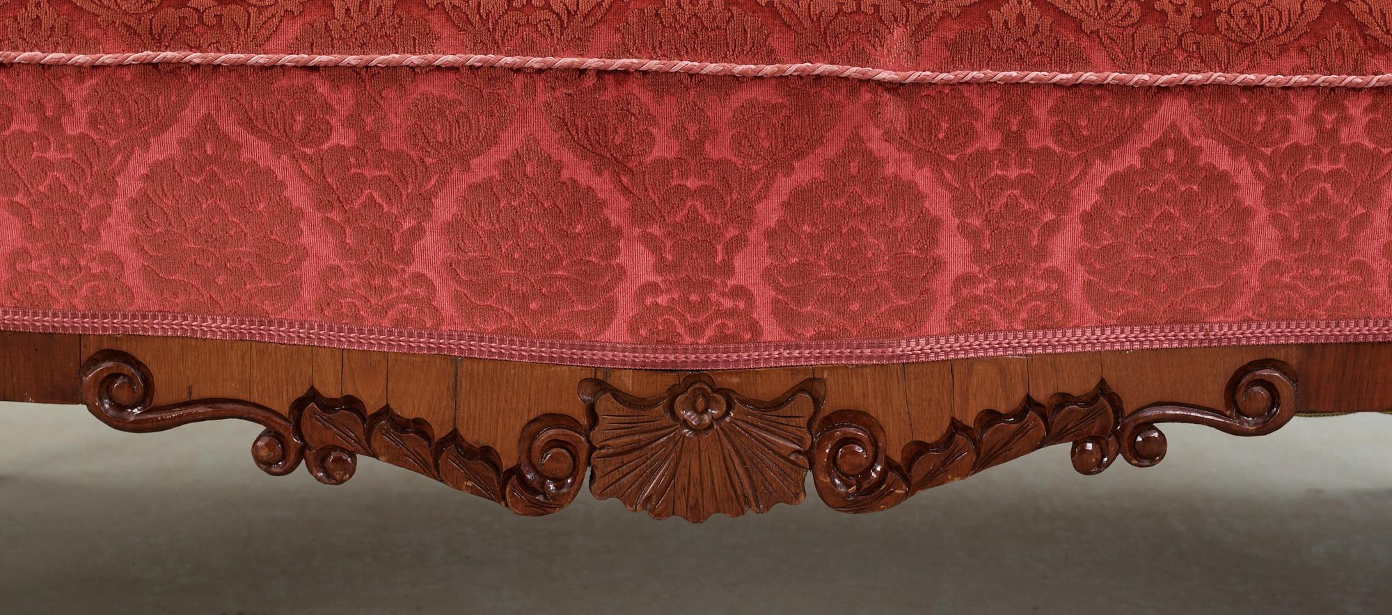SOFFA, nyrokoko, 1800-talets andra hälft.