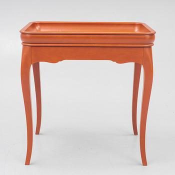 A tray table, "Hällestad", from IKEA's 18th-century series, late 20th century.