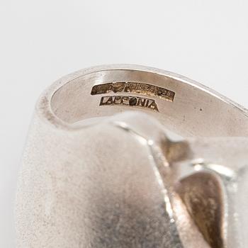Björn Weckström, ring, "Labyrinth", silver, Lapponia.