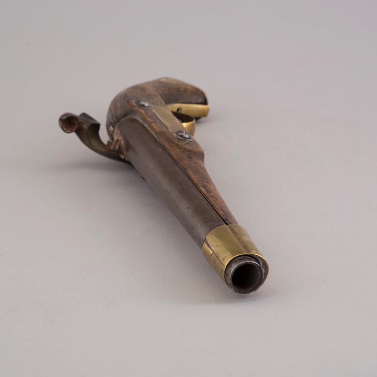 A Swedish percussion lock pistol model 1820-49.