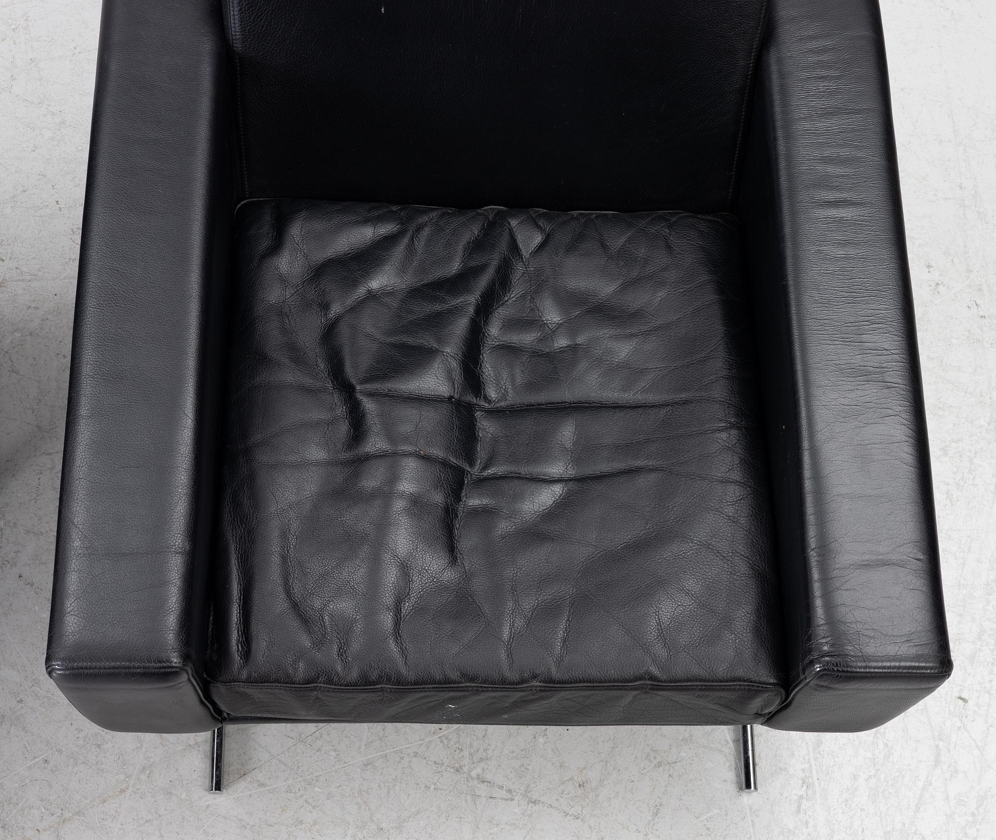 Armchairs, a pair, Danerka, Denmark.