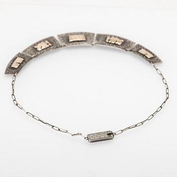 Halsband av silver, Sydamerika 1950/60-tal.