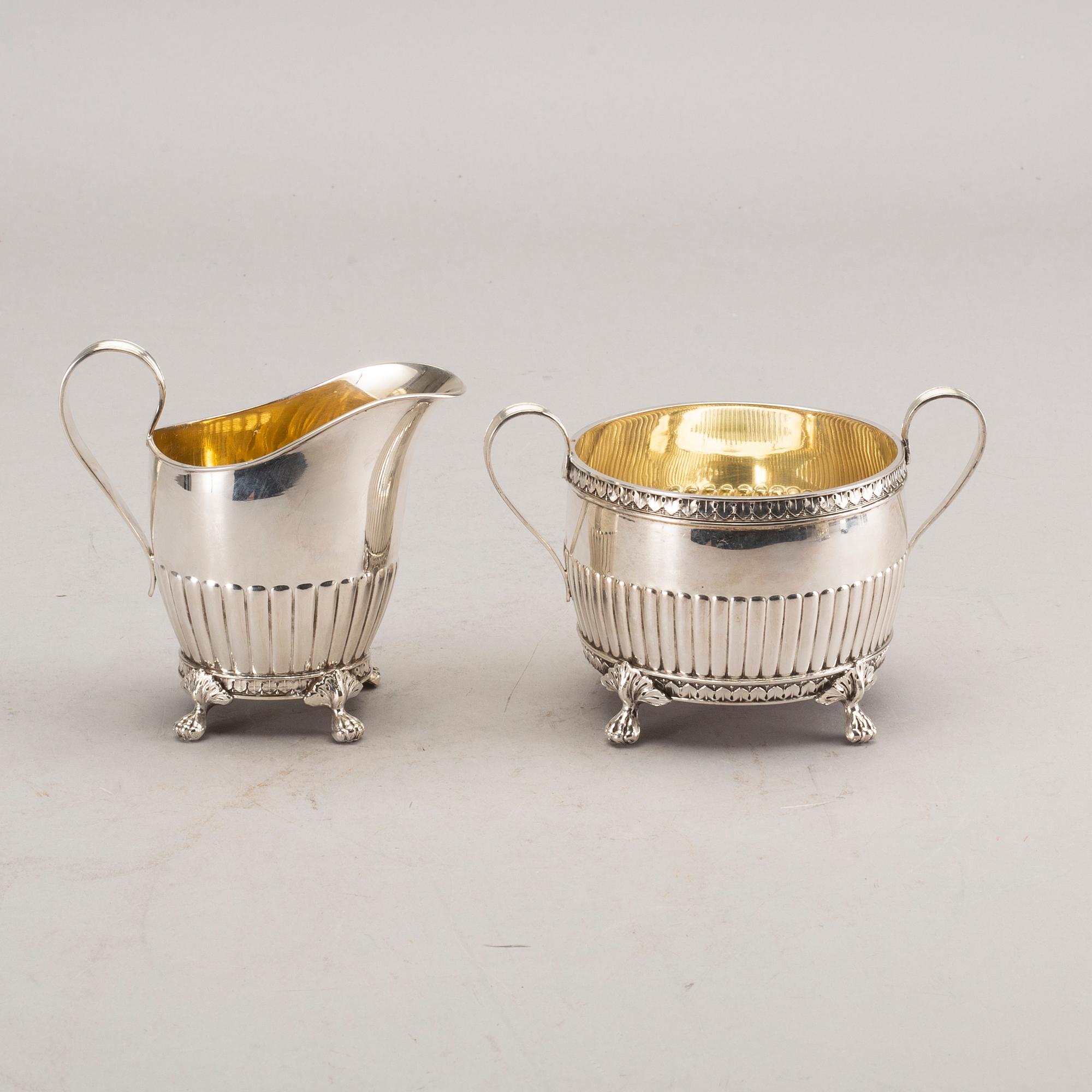 A three pieces coffee set from 1924.
