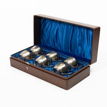 Tore Eldh, punschkoppar, 6 st, Ceson, Göteborg 1949.