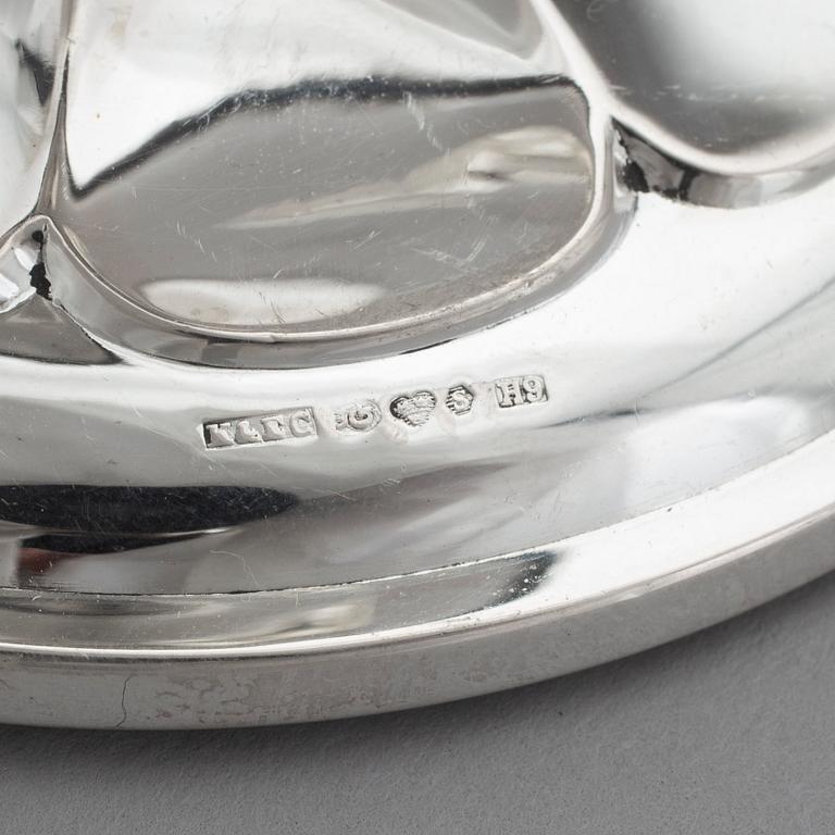 LJUSSTAKAR, 6 st, silver, Ceson, Göteborg 1958 och 1959.