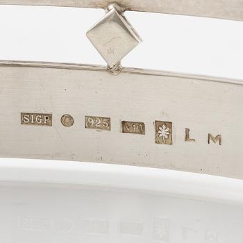 Sigurd Persson, a necklace, sterling silver with gilding, Stockholm 1995.