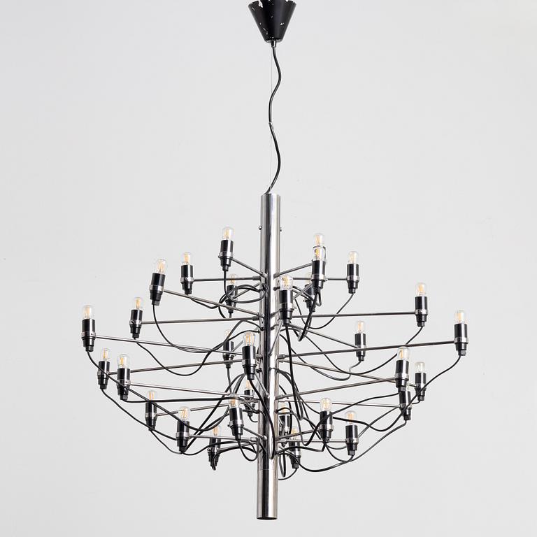 Gino Sarfatti, chandelier, model 2097/30, Flos, Italy.