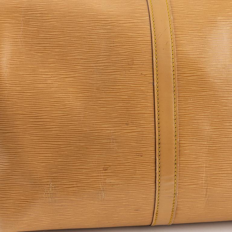 Louis Vuitton, weekendbag "Keepall Epi 50", 1988.