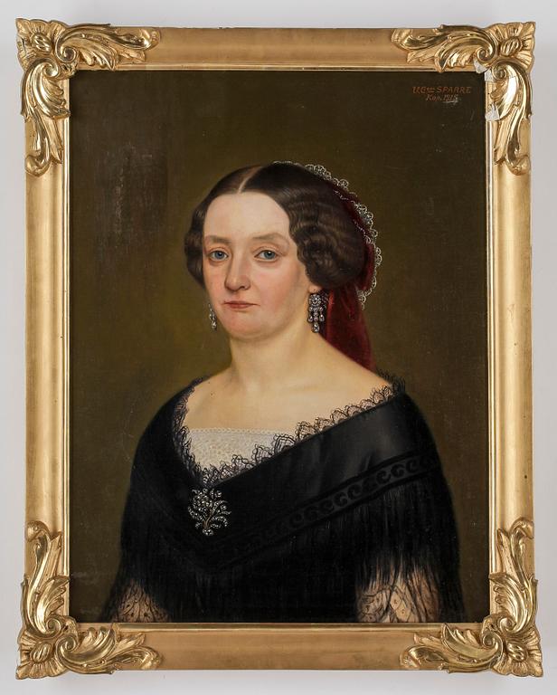 LARS HANSEN, kopia efter, ett par, olja på duk, daterade 1915.