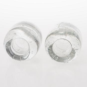 TIMO SARPANEVA, A set of six glass candleholders of the Arkipelago-series for Iittala.