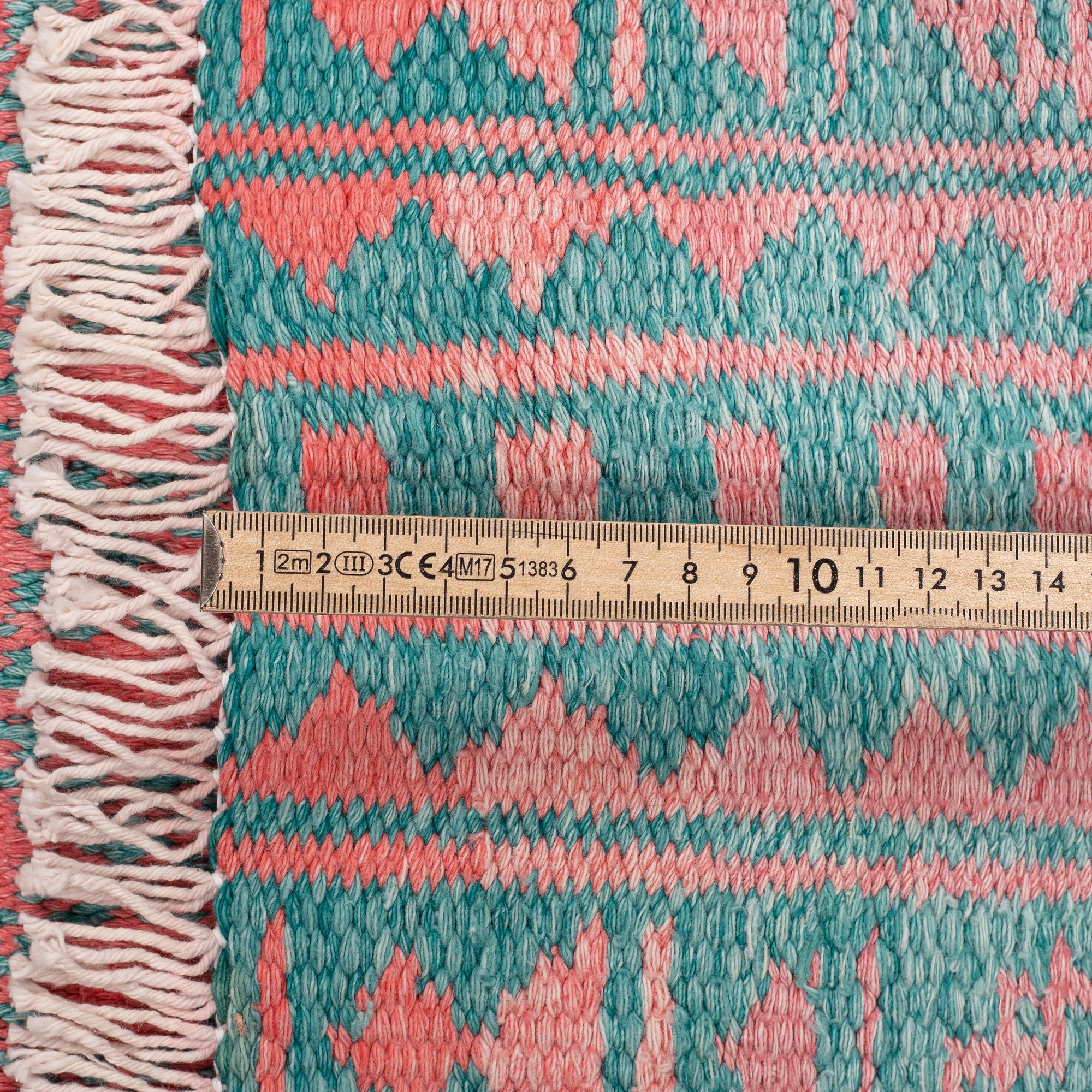 A CARPET, ZILO, Flat weave, Sirjan ca 400 x 198 cm.