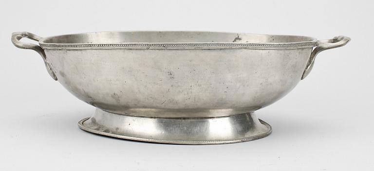 TERRIN/SKÅL, tenn, Peter Höijer, Örebro 1803.