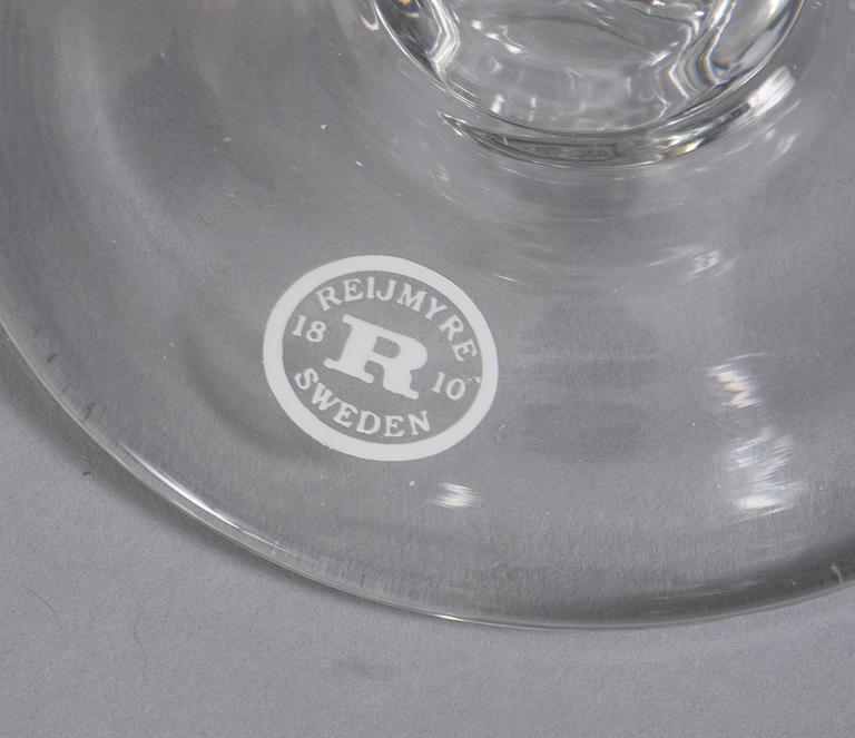 VINGLAS, 12 st "Antik" Reijmyre.