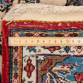 Carpet, Ghom, approx. 215 x 140 cm.