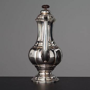 KAFFEKANNA, rokoko, 1700-talets mitt.