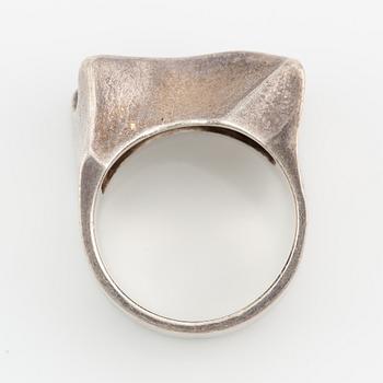 Björn Weckström, ring, "Sirene", sterling silver, Lapponia 1971.