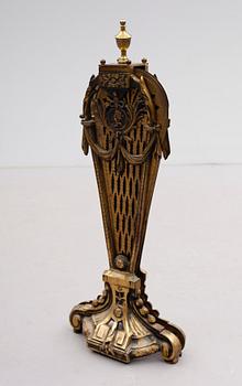 BRASSKYDD, mässing, Louis XVI-stil, 1800-tal.