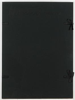 Grafikmapp, "Mannerheim", fem litografier, signerade och daterade 2008, numrerade 72/100.
