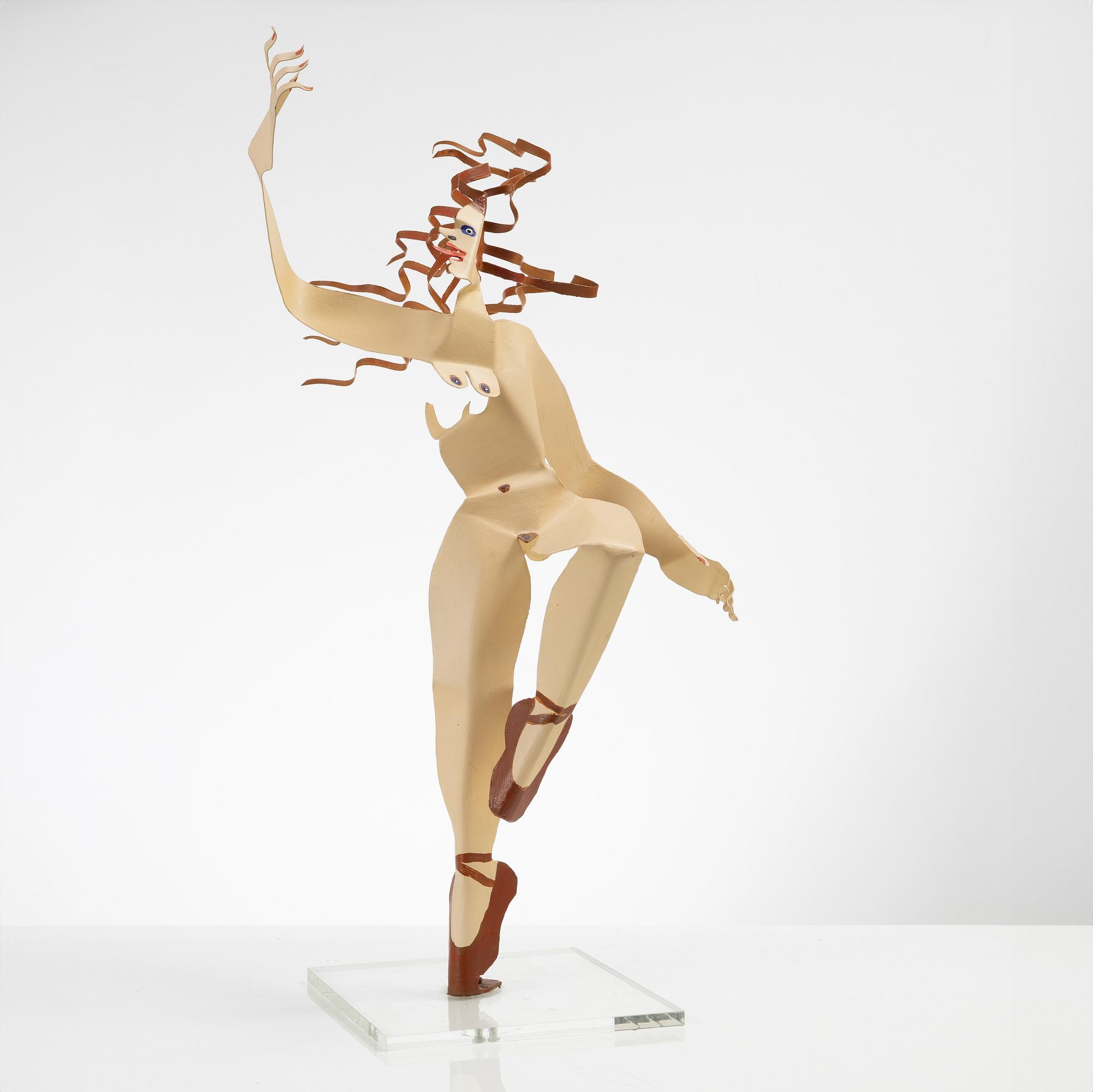 Timo Solin, Woman with ballet shoes.