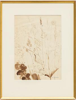 Erik Chambert, "Gräs II", Plant Study, 2 pcs.