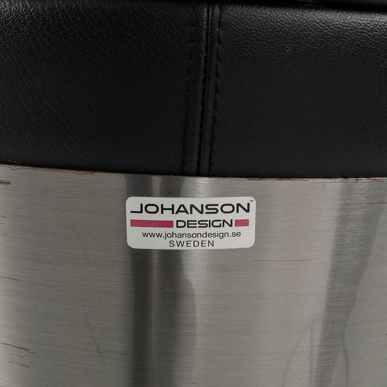 Bar stools, "Snaps", 3 pcs, Johansson Design.