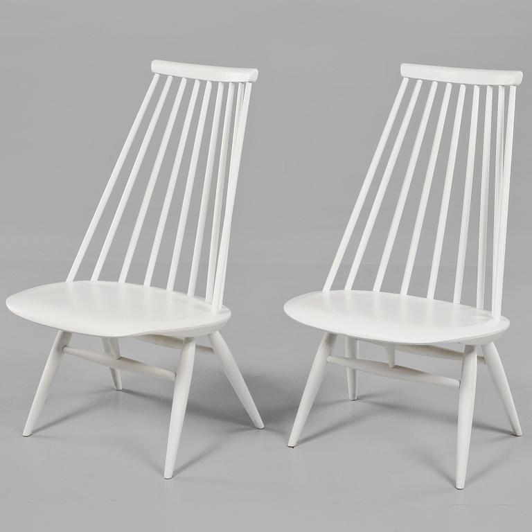 STOLAR, ett par, "Mademoiselle," Ilmari Tapiovaara, Edsbyverken, 1950/1960-tal.