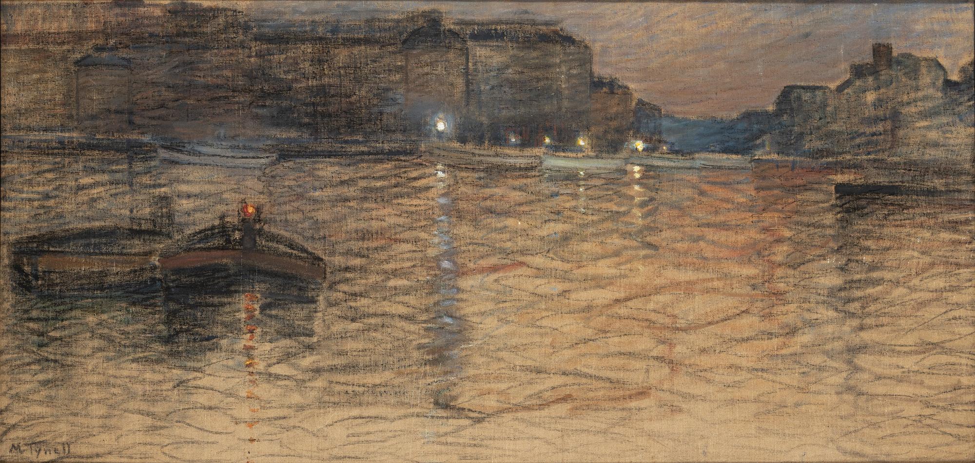 Märtha Tynell, oil on canvas, signed.