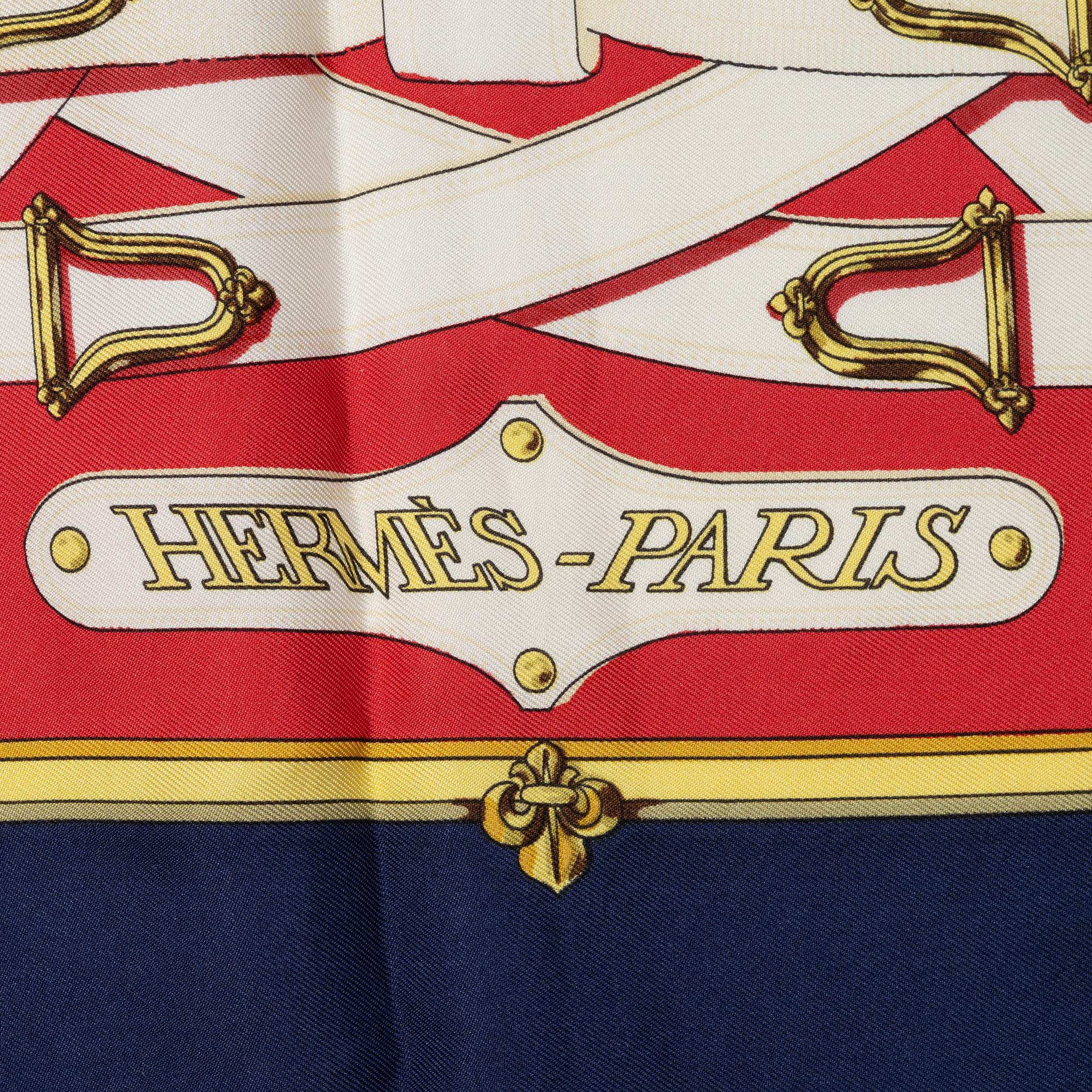 Hermès, scarf, "Cavalcadour" samt Nina Ricci scarf.