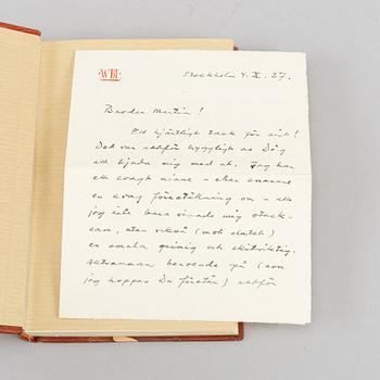 Välbunden svit av Walter Ljungquists böcker i originalupplaga (21 vol).