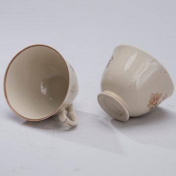 KAFFESERVIS, 22 delar, porslin, "Myrna", Arabia 1937-49.