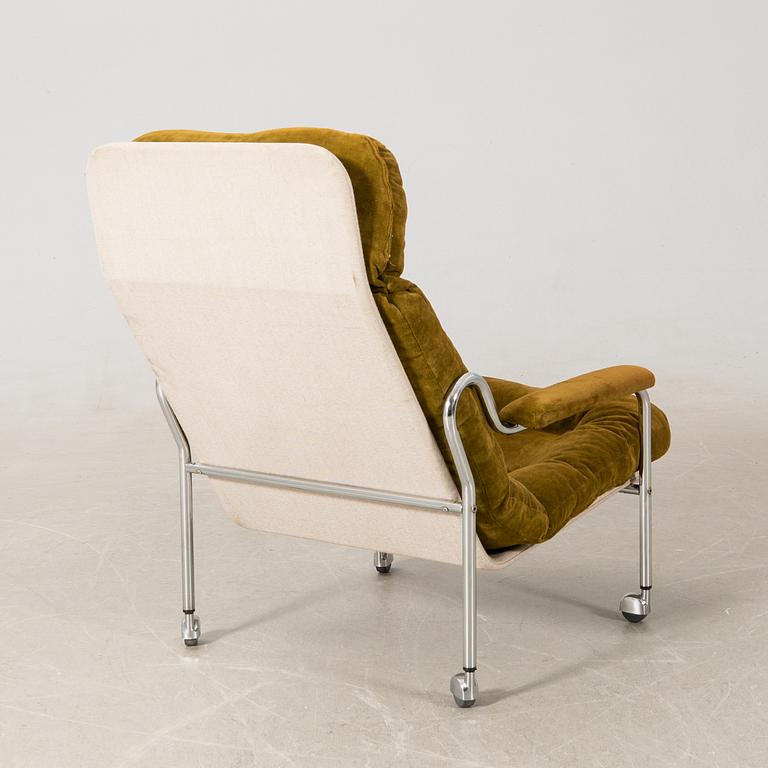 Bo Eigert, armchair, "Stålbo", Firma B.Eigert AB, Hova, 1970s.