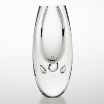 A 'Claritas' glass sculpture signed Timo Sarpaneva 34/1986.