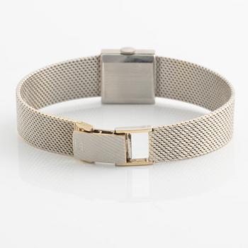 International Watch Co, rannekello, 18K valkokultaa, 16,5 mm.