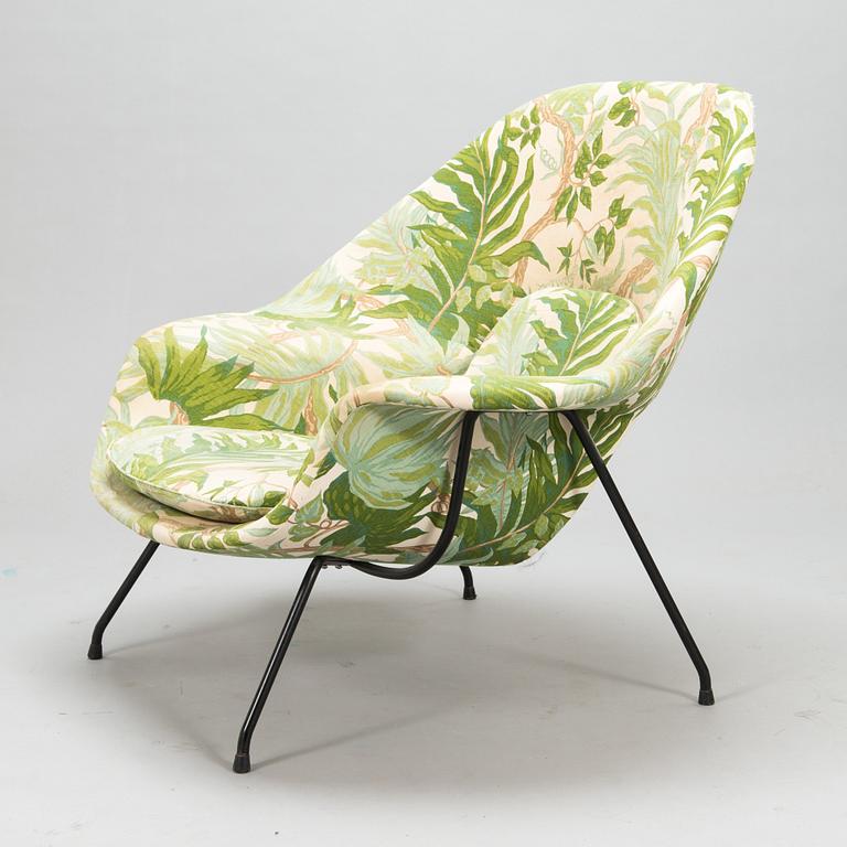 Eero Saarinen, A 1960s 'Womb chair' 70 for Artek, licensed production by Billnäs factory. Finland.