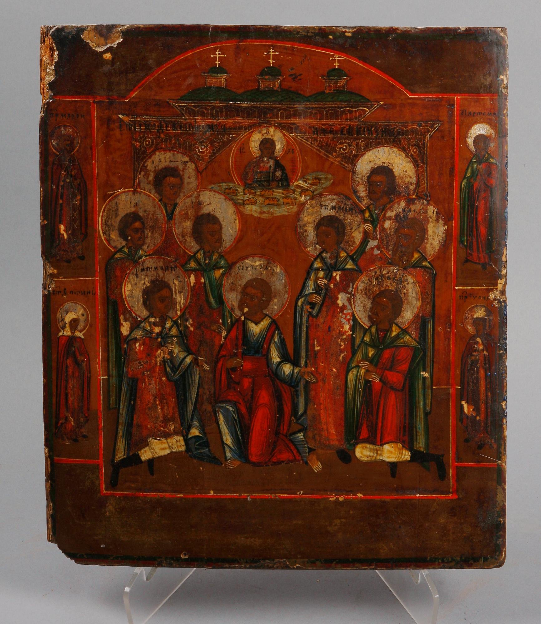 IKON, pannå, Ryssland. 1800-tal.