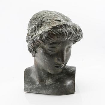 Gerhard Henning, sculpture "Female Head".